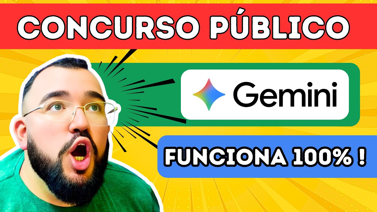 Google Gemini: Acelere seus Estudos para Concurso (Passo a Passo)