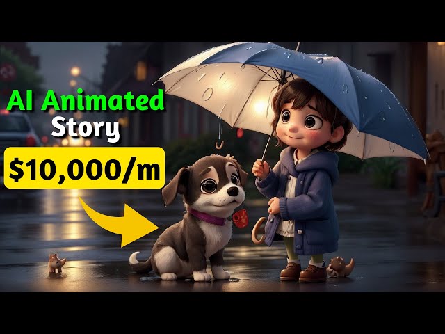 🤑Earn $10,000 Per Month - Create AI Animated Story Videos with ChatGPT class=