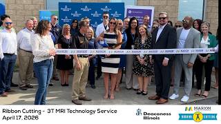 Ribbon Cutting for Deaconess GE 3T MRI Scanner