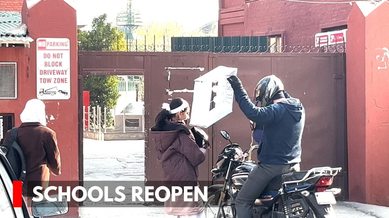 Schools Reopen for Classes 9–12 After Winter Break in Kashmir