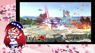 Amy plays: Smash Brothers Ultimate 1v1 battle