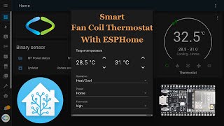 fan coil thermostat with ESP32 and Home Assistant screenshot 5