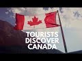 Les touristes dcouvrent le canada