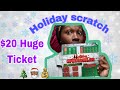 4 GAMES 1 TICKET 🤯| HOLIDAY 🎄SCRATCH | $20 Scratch | #yoonalovee #vlogmas2022