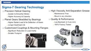 Webinar: Sigma-7 Supplemental Products