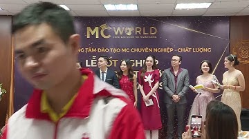 MC DIỄM QUỲNH & NGÂN HÀ - LẾ TỐT NGHIỆP KHÓA MC SONG NGỮ MCWORLD