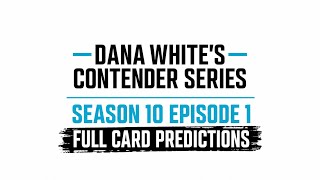 DWCS: Season 10 | Episode 1 | Full Card Predictions 