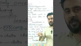 ROM Explained in 60 Seconds | Types of ROM (PROM, EPROM, EEPROM) | Computer Fundamentals #shorts