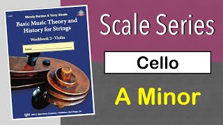 A Minor Scale, Cello - Scale Series - Basic Music Theory And History For Strings