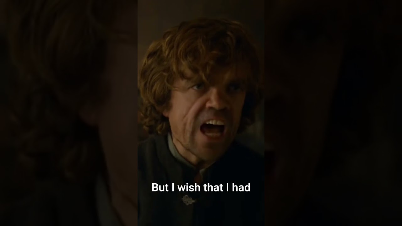 I did not kill Joffrey but .... 