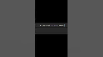 Python (numpy): Declare dimensions in array statement #shorts