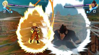 Team Goku VS Great Ape Raditz (CPU vs CPU) – Dragon Ball Sparking! Zero Mods