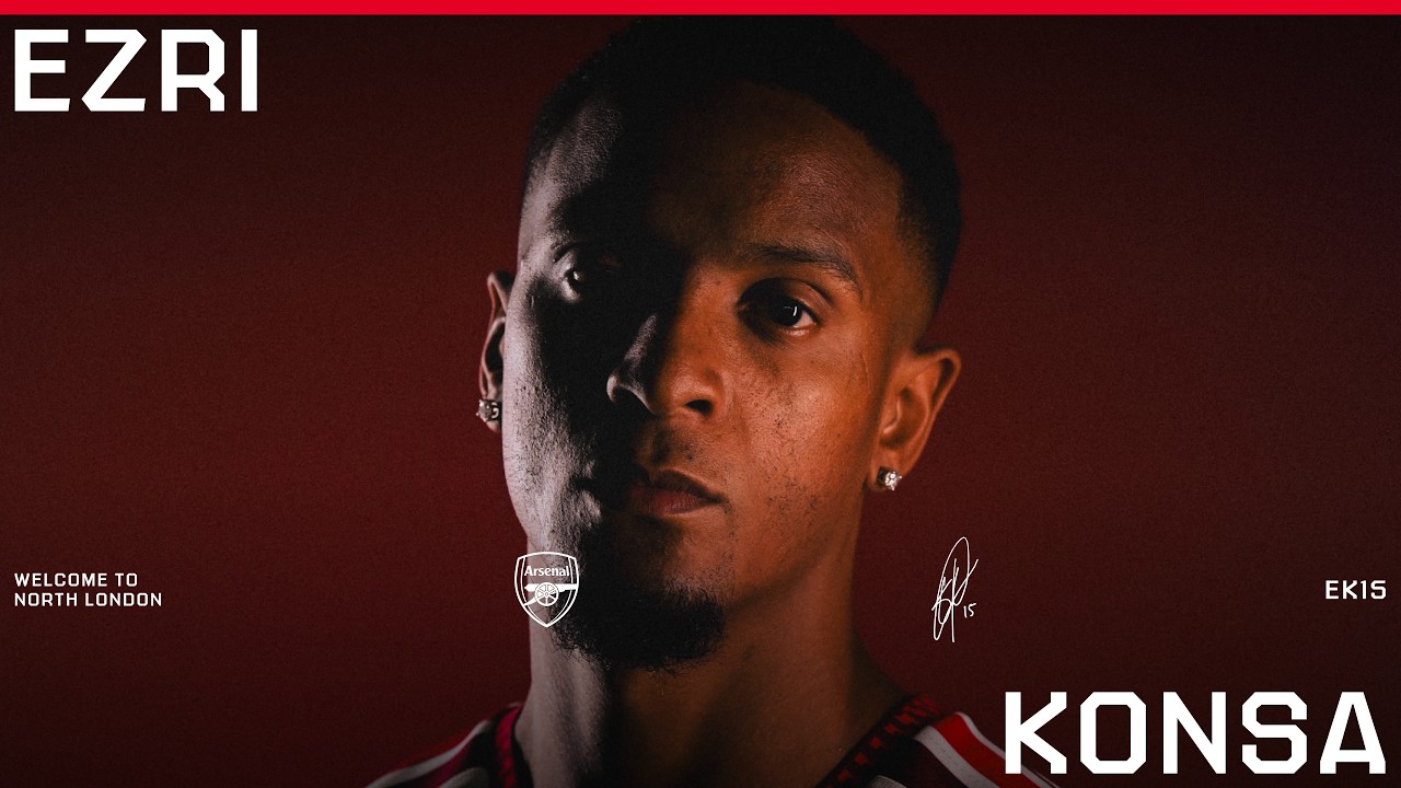Welcome to The Arsenal, Ezri Konsa 💪