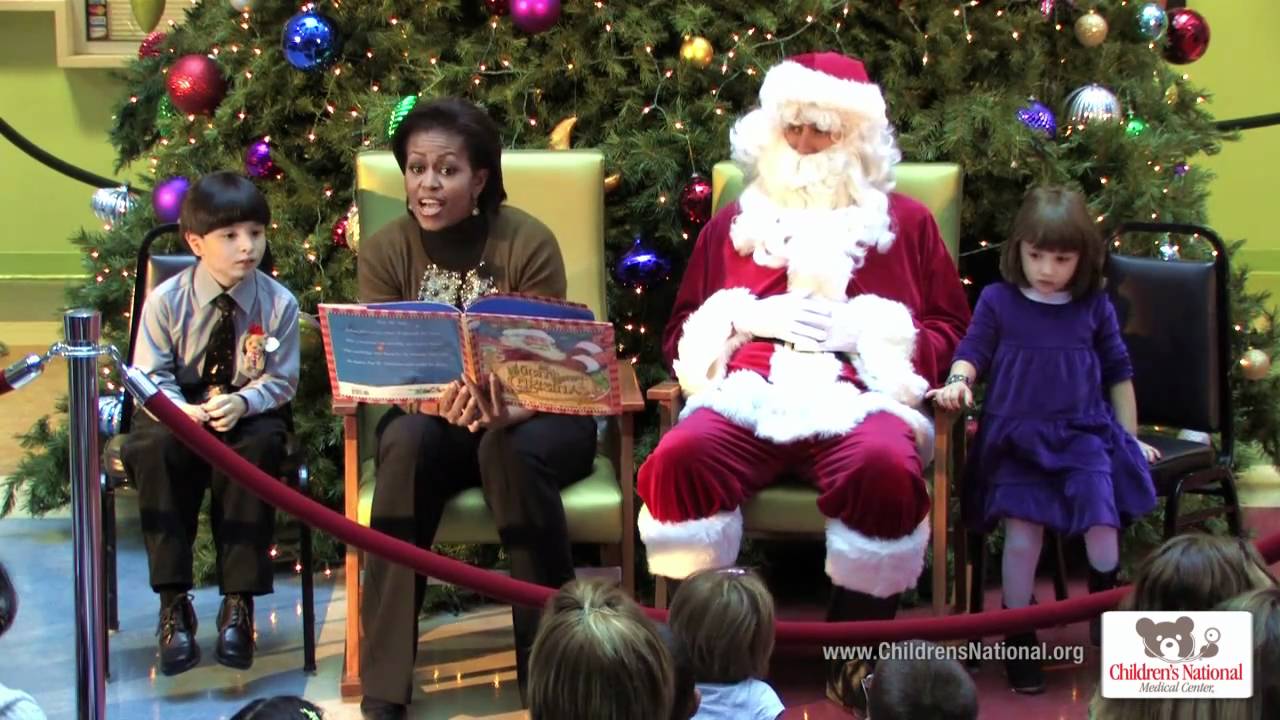 Michelle Obama's visit to Children's (Christmas 2010) | Children's National Medical Center
