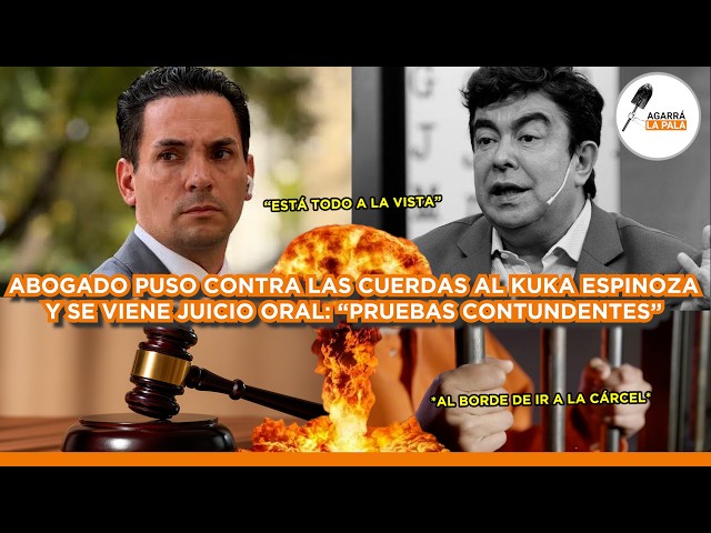 ABOGADO PUSO CONTRA LAS CUERDAS AL KUKA ESPINOZA Y PUEDE IR A LA CÁRCEL: "HAY PRUEBAS CONTUNDENTES"