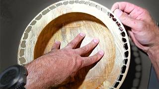 De la DENTELLE  sur du Hêtre ÉCHAUFFÉ ??  C'est  possible ⁉️😳
