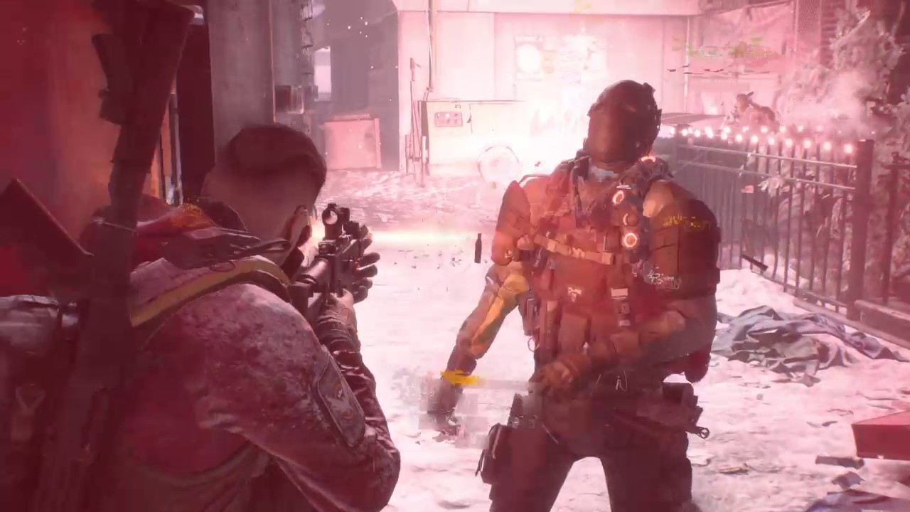 Tom Clancy's The Division™Survival PvP 2 players and 4 Hunter kill, EXTREME EXTRACTION