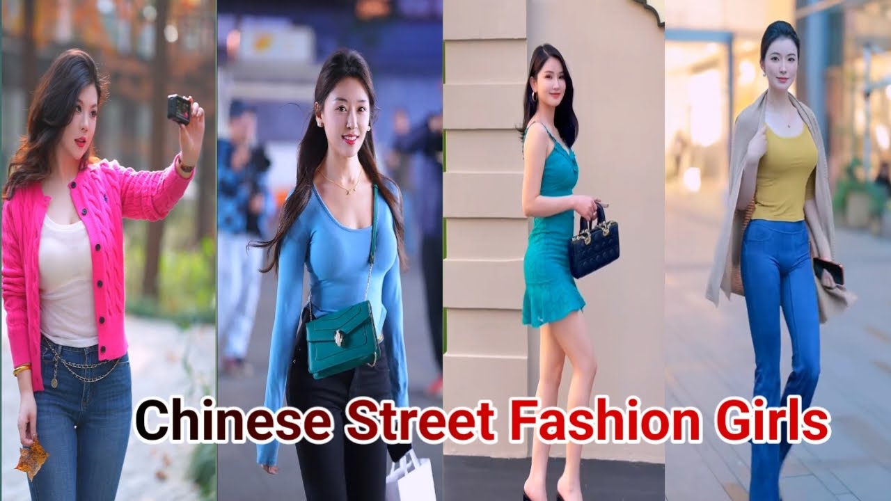 Most Stylish Chinese Street Fashion Girls 😍 | Viral Fashion Trends