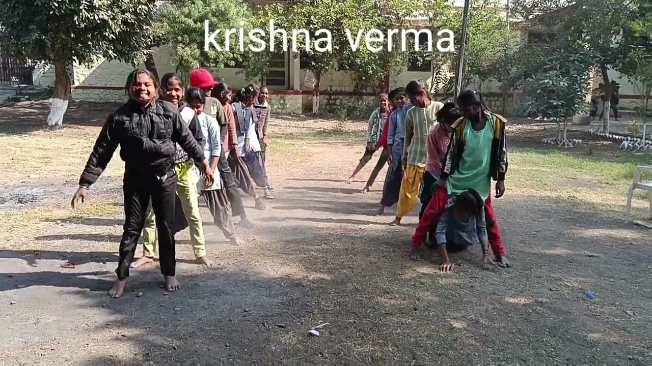 Girls enjoying playing funny games after studies