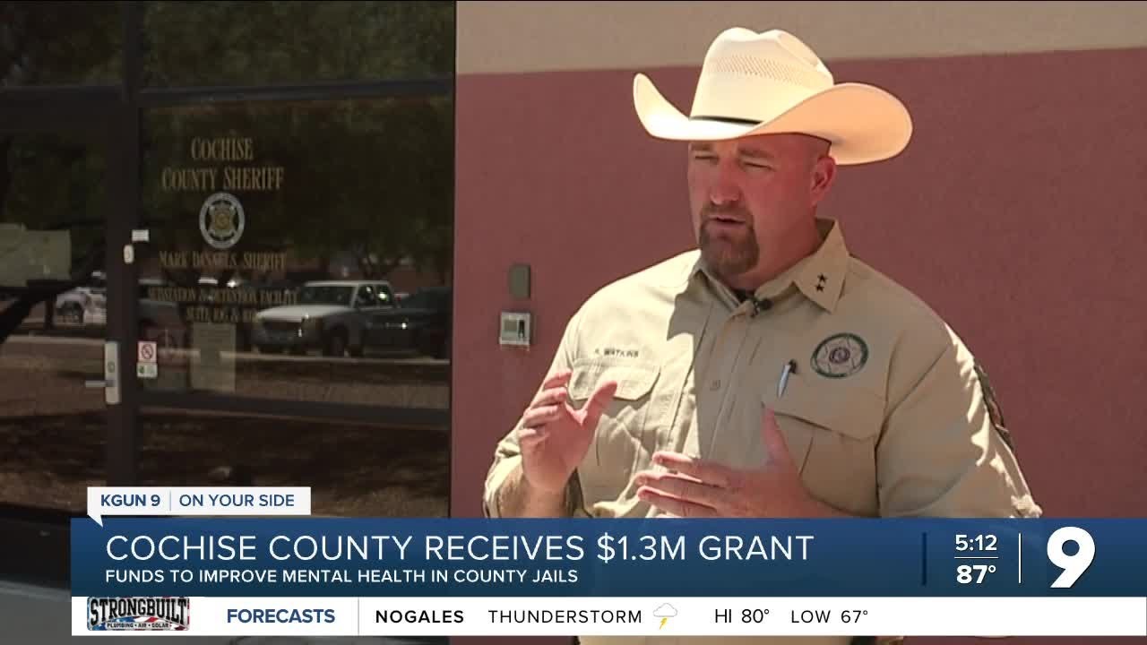 Cochise County Sheriff's Office secures 1.2 million grant for mental