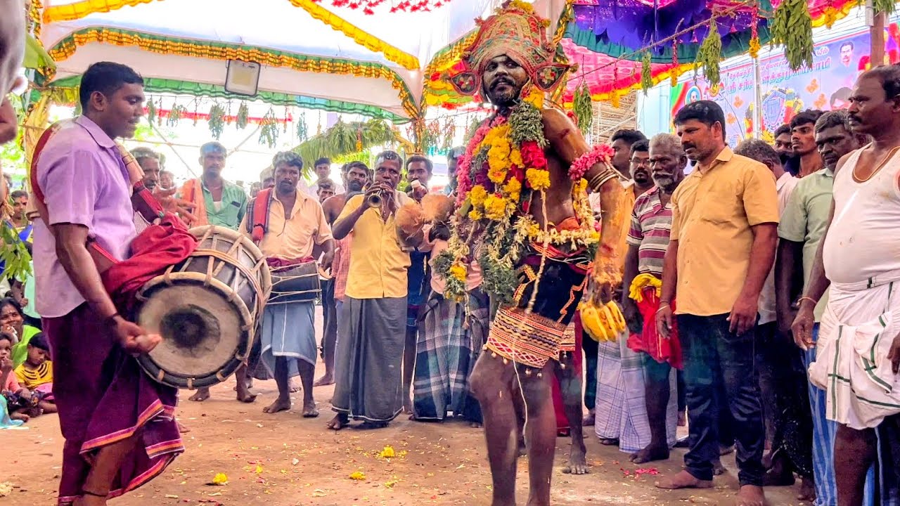 முனியசாமி ஆட்டம்...🔥| தனபால் உருமி மேளம்...💥| தாளமுத்து நகர் கோவில் கொடை 2023 | தூத்துக்குடி