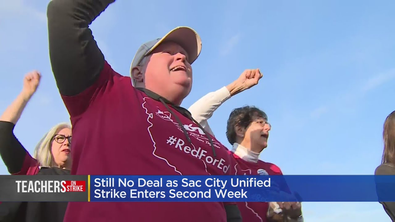 Thursday Marks Day 7 Of Sacramento Teachers Strike