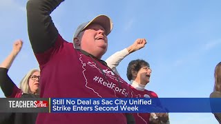 Thursday Marks Day 7 Of Sacramento Teachers Strike