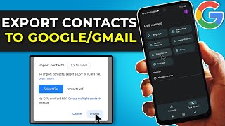 How To Export or Backup Your Contacts To Google/Gmail screenshot 3