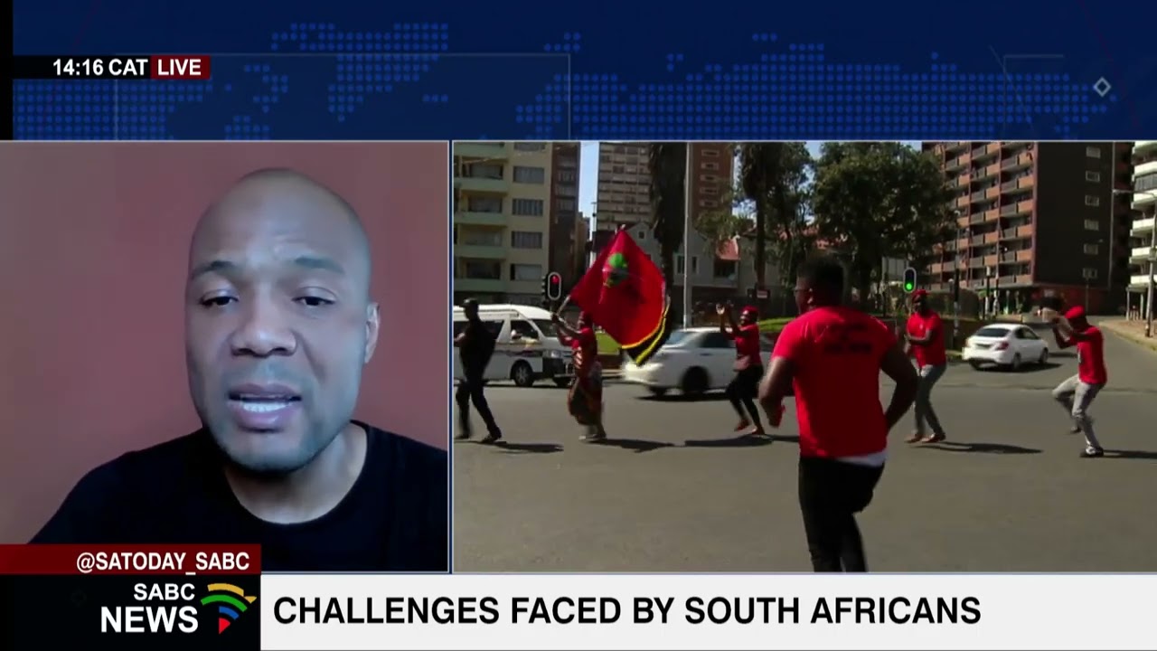 National Shutdown I Activist Bongani Mahlangu unpacks the challenges faced by South Africans