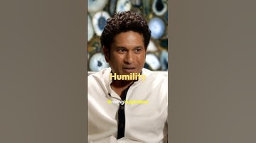 Sachin Tendulkar | Lessons from My Father on Humility and Kindness #cricket #inspiration