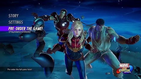 Marvel Vs Capcom Infinite - Story Mode Demo