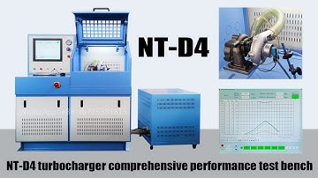 NANTAI NT-D4 turbocharger comprehensive performance test bench can test turbo quality & performance