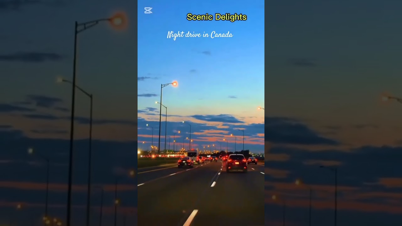 Night Drive in Canada 🇨🇦✨ | Amazing Experience 