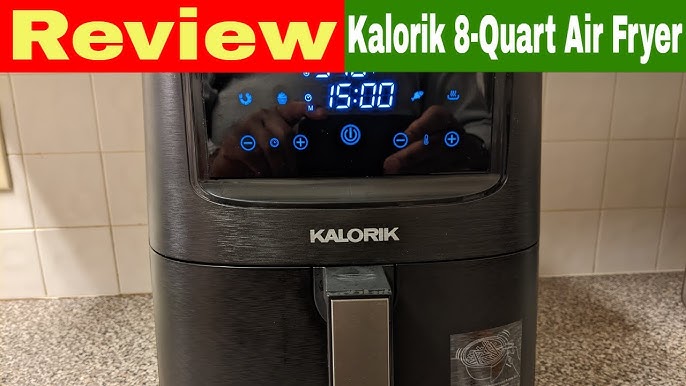Kalorik MAXX® Plus 4 Quart Digital Air Fryer & Reviews