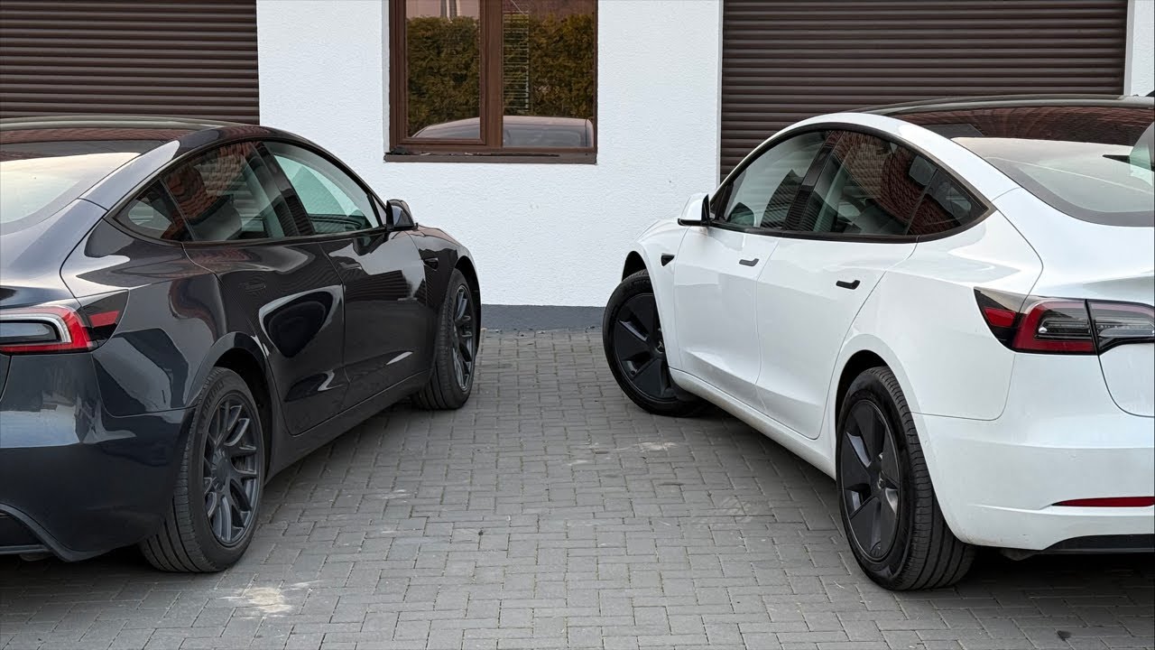 Прокачка підвіски Tesla Model 3 - зад від Model Y, а перед Model 3 Highland.