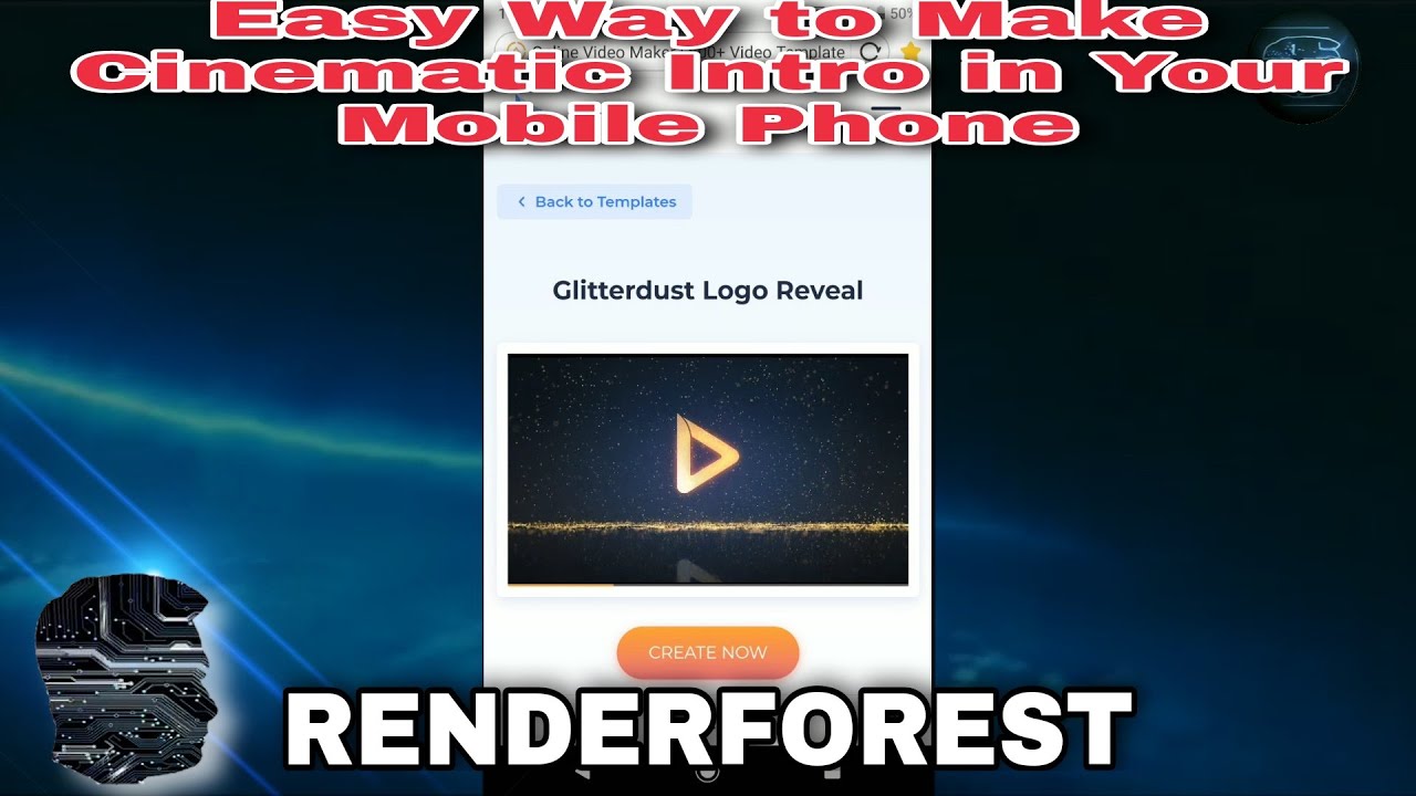 Easy Way to Make Cinematic Intro in Mobile Phone || Renderforest
