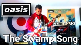 Oasis - The Swamp Song (Guitar Cover) Maine Road Live Version, Epiphone Sheraton Union Jack