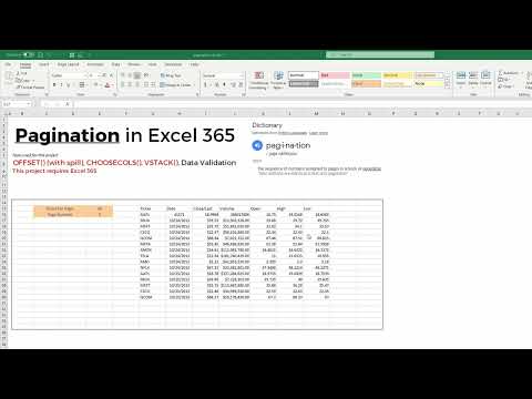 Excel 365 Tutorial: