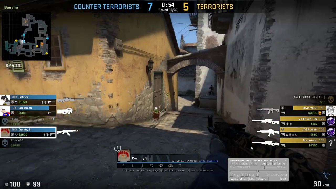CSGO 1 tap, slow mo - YouTube