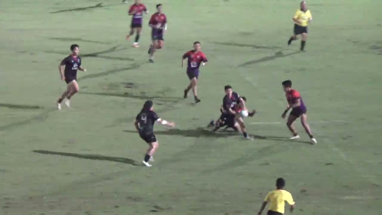 Final อุดมศึกษาชาย  จุฬาลงกรณ์ vs ม กรุงเทพ Thailand Rugby 7s Championship 2023