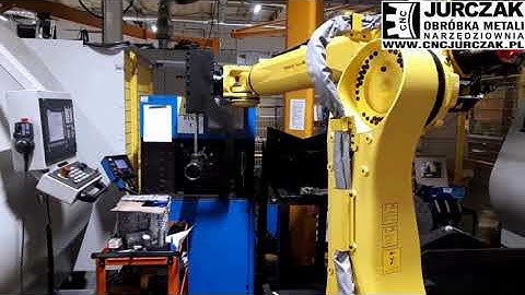 FANUC Robot Lathes loading - CNC Jurczak