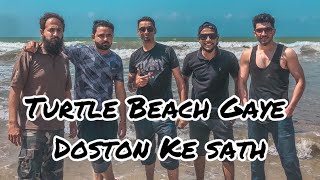 Turtle Beach Gaye Doston Ke Sath  | vlog 19 | POV HAMZA VLOG