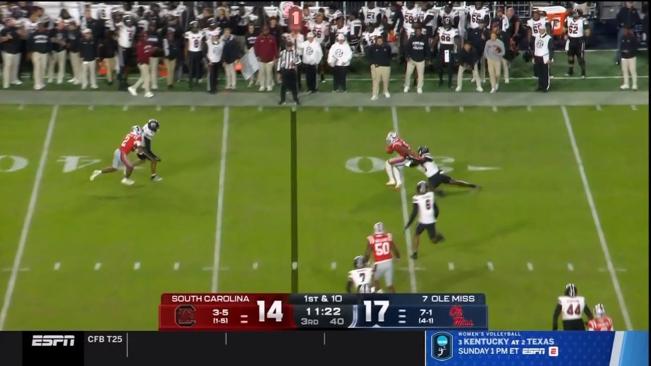 2025 USC vs Ole Miss - Fred Johnson Tackle for Loss