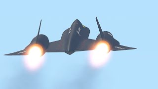 Lockheed SR-71 Almost Collide Into KC Tanker Mid-Air | X-Plane 11