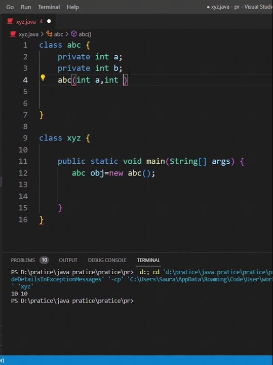 how to initialize private variable of class java #programming #java # ...
