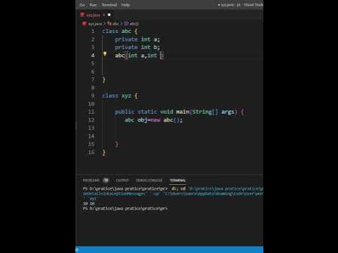 how to initialize private variable of class java #programming #java # ...