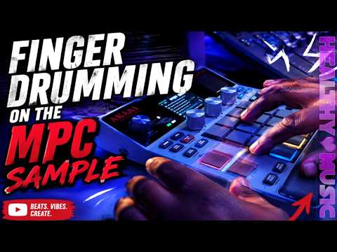 This Is Me Trying to Finger Drum on the MPC SAMPLE!!! 😤 😅