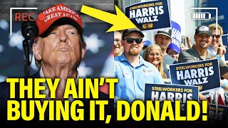 UH OH! Trump has EGG ON HIS FACE as Workers STRIKE BACK