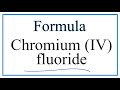 Chromium and Fluoride Compounds