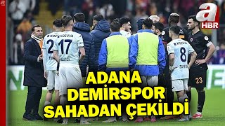 Adana Demirspor Sahadan Çekildi Adana Demirspor Hakkında Ne Karar Verilecek? A Haber